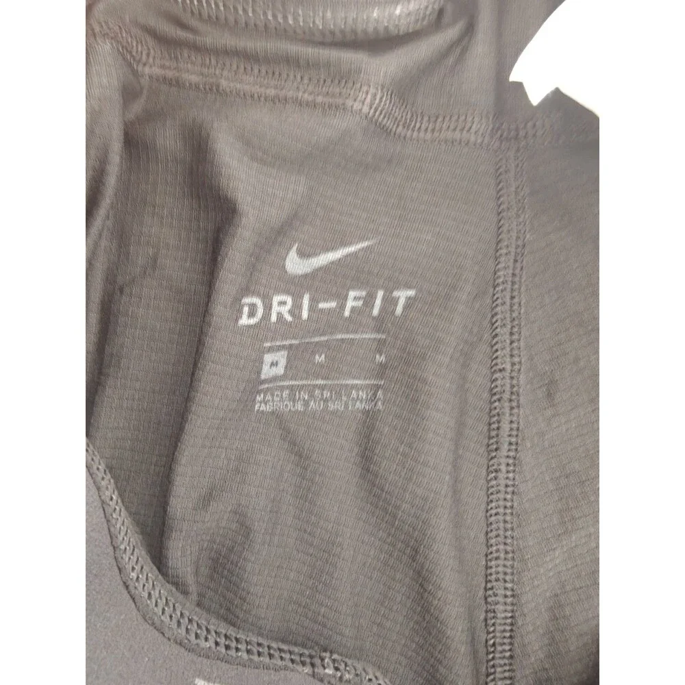 Nike Pro Dri-FIT Compression Leggings Men's M Black Athletic Pocket